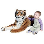Life Size Stuffed Tiger
